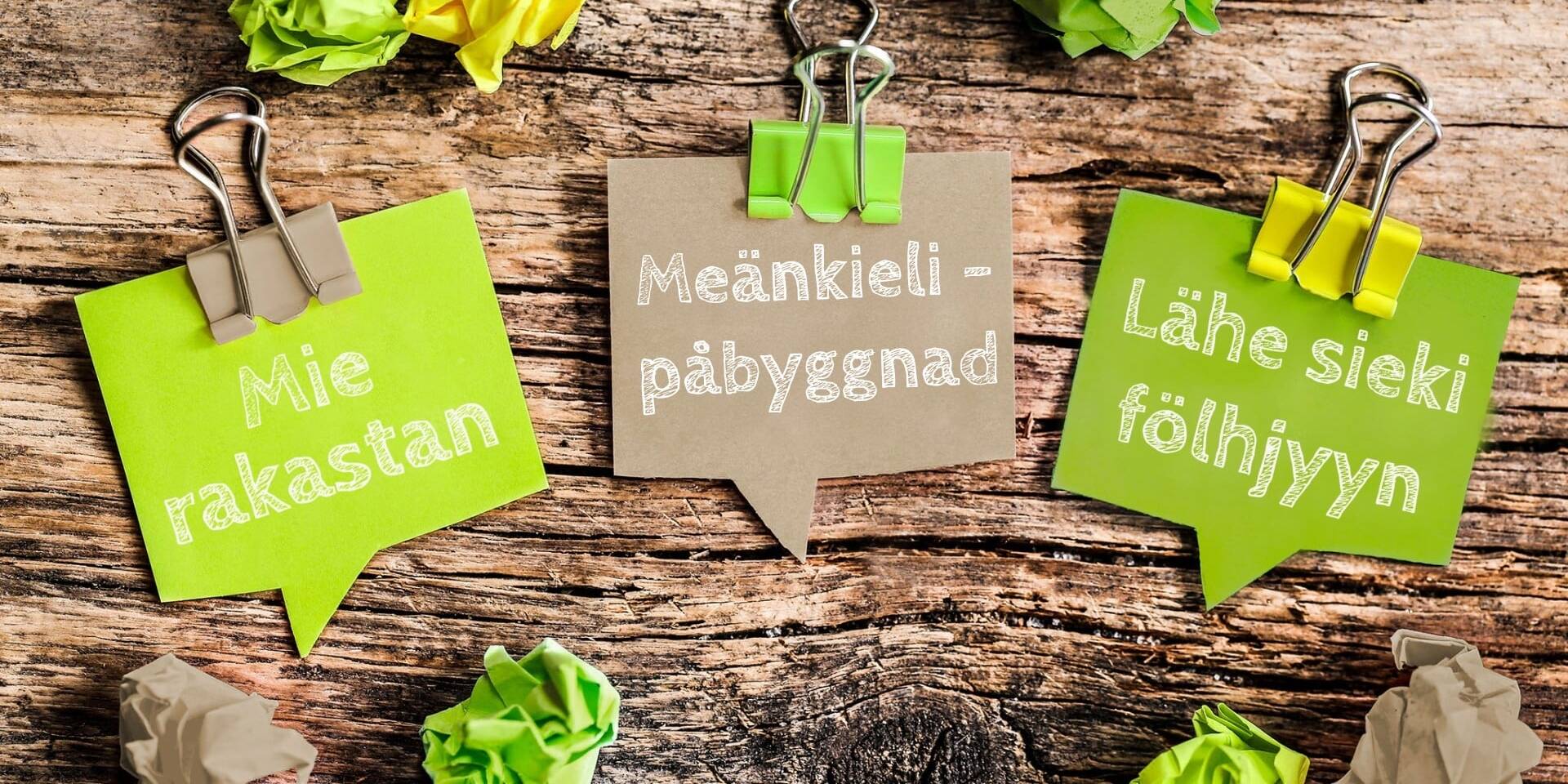 Meänkieli - Påbyggnad Header